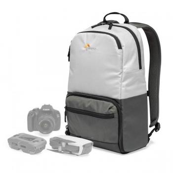 Mochila Lowepro Truckee BP 200 LX Gris - Capacidad para cámaras DSLR o sin espejo, diseño ergonómico, compartimentos ajustables, material resistente al agua, bolsillos exteriores para accesorios