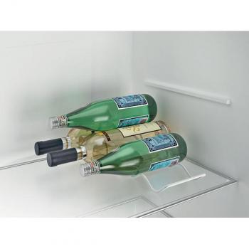 Organizador de Frigorifico Metaltex OLA para 10 botellas, color blanco, dimensiones 11x32x3 cm