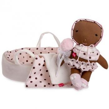 Muñeca Bebé Berjuan Negro Capazo - Ideal para el Juego y la Imaginación de los Pequeños