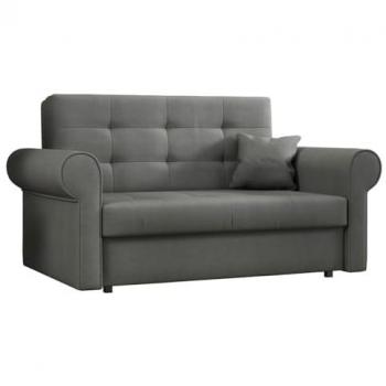 Sofá-cama Columbus 128 con caja de ropa de cama, muebles ya montados, dimensiones 148 x 85 x 98 cm
