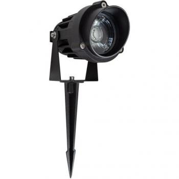Foco LED RGB 10W con Pincho Vetusta para iluminación exterior de jardines y terrazas