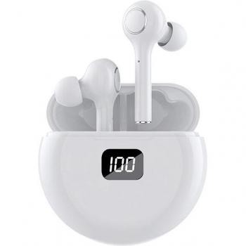 Auriculares Inalámbricos Bluetooth 5.0 TWS Impermeables IPX7 con Pantalla LED y Micrófono Incorporado para Xiaomi y iPhone