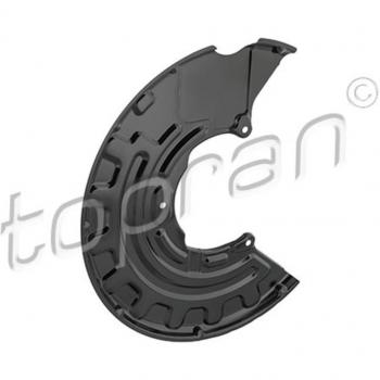 Chapa Protectora de Disco Freno Eje Delantero Derecho TOPRAN 117 966 para VOLKSWAGEN GOLF 5, 6, Scirocco III y SEAT Leon II Hatchback