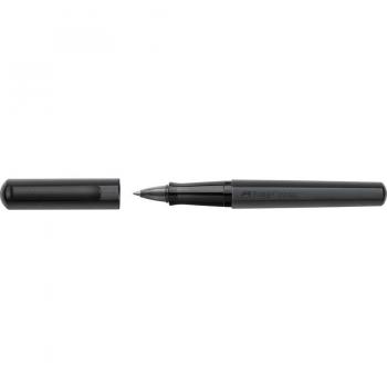 Bolígrafo Roller Faber-Castell Hexo Negro Mate Cilíndrico 1 Pieza