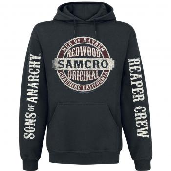 Sons Of Anarchy Samcro Original Sudadera con capucha Negro XL