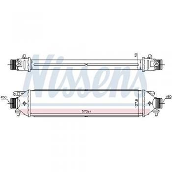 Intercooler NISSENS 961464 para OPEL COMBO Kasten/Kombi (X12)
