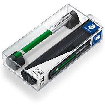 STAEDTLER BOLIGRAFO TRX VERDE + PORTAMINAS 777 PASTEL GRATIS