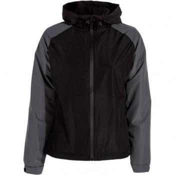 Joma Women's Explorer Waterproof Jacket Black/Anthracite