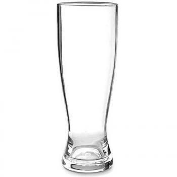 Lacor 63142 - Set de 6 Vasos de cerveza, Tritán libre de BPA, 450 ml