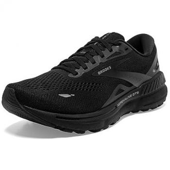 Brooks Adrenaline GTS 23 Men's Wide Black Running Shoes Size 42 (8.5 E2)