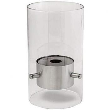 Tecnoair Biochimeneas de Mesa Murano de Cristal y Acero
