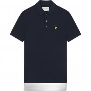 Lyle & Scott Men's Plain Polo Shirt - Navy - Medium