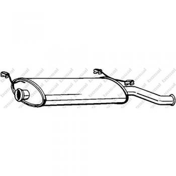 Silenciador trasero BOSAL 135-233