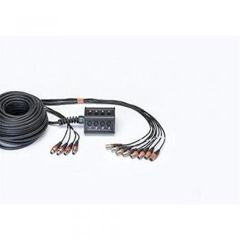 Cordial 30m Multicore Stage Box with 8 Inputs and 4 XLR Outputs