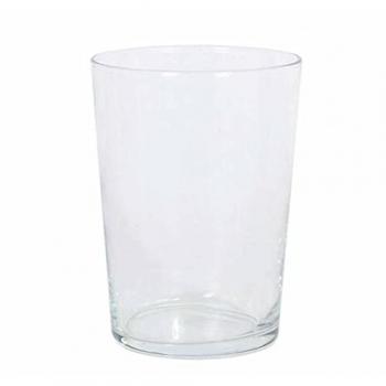 Juego de 12 vasos de sidra de cristal de 50 cl, vaso ancho para bebidas y combinados