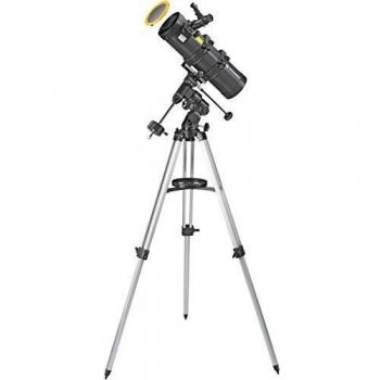 Bresser Telescopio Reflector parabólico Spica 130/1000 EQ3 con Adaptador para Smartphone