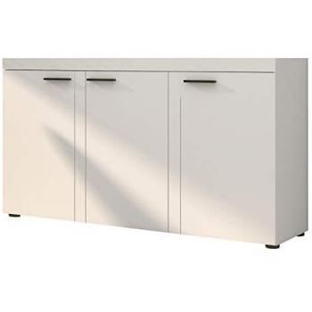 Aparador Tucson 121 Blanco, Aglomerado Laminado, 3 Puertas, 149 x 82 x 40 cm