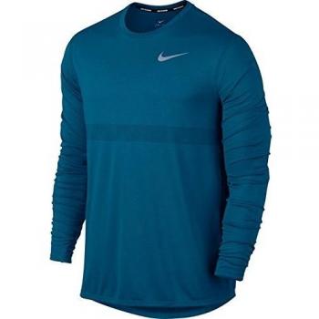 Nike M Nk Znl Cl Relay Ls Camiseta, Hombre, Azul