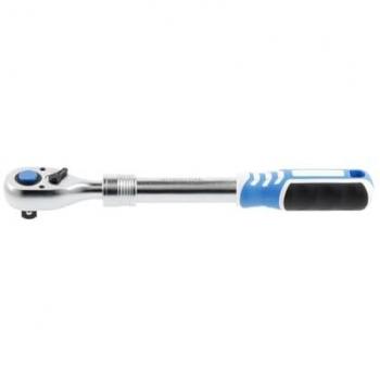 Llave de vaso telescópica 1/2 Hogert, 72 dientes, acero CrMo