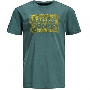 Camiseta JACK&JONES Niño 12A Verde 12171750 JCOTATE tee SS Crew Neck JR