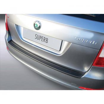 RGM RBP709 Protector del Parachoques Trasero ABS Compatible con Skoda Superb Combi 2013-2015 Negro