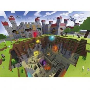 Ravensburger Puzzle Minecraft: Vista de Corte 300 Piezas XXL