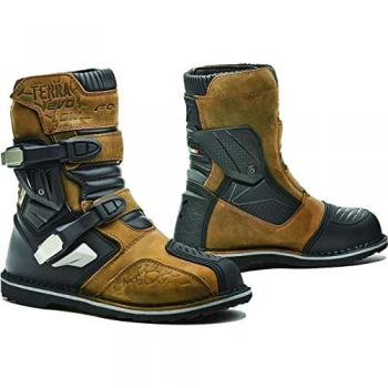 Forma Terra EVO Low Waterproof Motorcycle Boots - Brown Size 48
