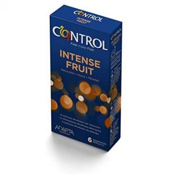 Control de intensos condones Fruit 6 unidades