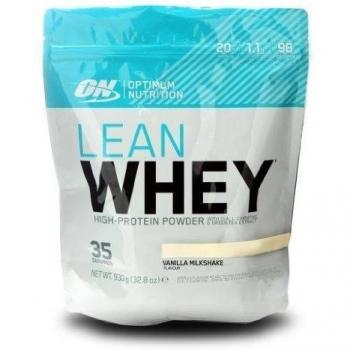 Optimum Nutrition Lean Whey Suplemento para Deportistas, Sabor de Vainilla - 930 gr