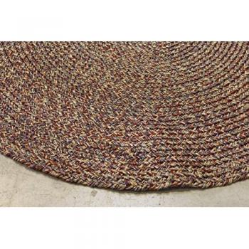 Alfombra Redonda de Salón Mod. BCM 101 - 100% Poliéster Ø140 cm