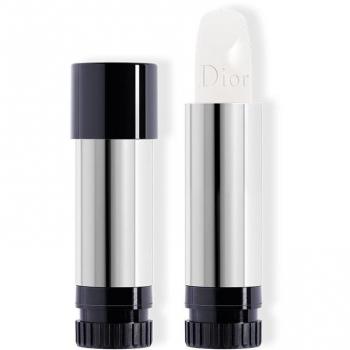 Dior Rouge Dior Balm 766 Rose Harpers Satin Finish Refillable Lipstick with 4 Couture Finishes: Satin, Matte, Metallic, and New Velvet - Floral Treatment for Comfort and Long Wear