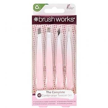 Set de Pinzas Depilatorias HD 4 Piezas - Blanco