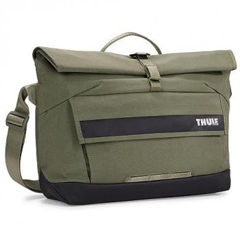 Bolso mensajero Thule Paramount 14L verde oliva para laptop