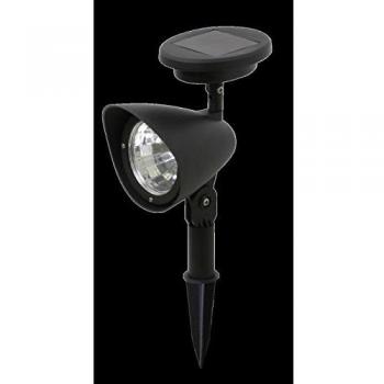 Lámpara solar Galix Negro Plástico Ø 19,5 cm