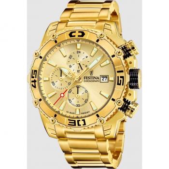 Reloj Festina F20492/1 Prestige de acero dorado