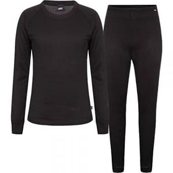 Conjunto de Ropa Interior Funcional Rukka Mark - Negro - XL