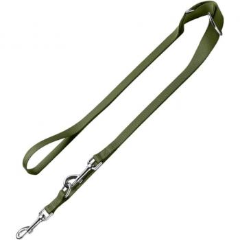 Correa Ajustable HUNTER London Verde para Perros - Longitud 200 cm x Ancho 1 cm