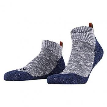 Falke Men's Lodge Homepad Cotton Blend Grip Socks - Blue, Size 41-42