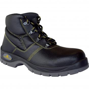 Delta plus calzado - Juego bota piel poliuretano negro talla 39
