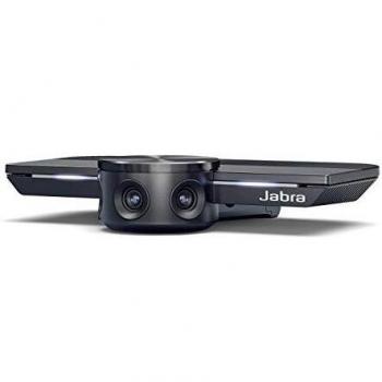 Jabra PanaCast - Cámara Panorámica 4K para Videoconferencias; Sala de Reuniones Plug-and-Play Flexible / Solución de Vídeo con un Campo de Visión de 180 Grados