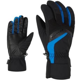Ziener Gabino Alpine Ski Gloves - Black/Persian Blue