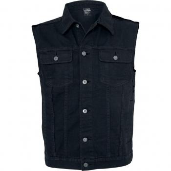 Chaqueta Vaquera Negra Urban Classics para Hombre - Estilo Urbano y Moderno