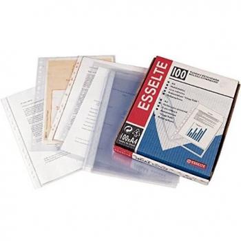 Esselte 46099 - Fundas portadocumentos COPYSAFE PP Piel de naranja con refuerzo