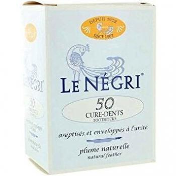 Cure-dents Negri Plume Natural - 50 Unidades
