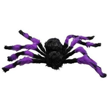 AIYUE 75cm Araña de Miedo Peluche Gigante Realista Juguete de Imitación Accesorio Decoración de Halloween Bar
