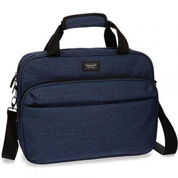 MOVOM Ottawa Maletín porta ordenador 15.6 pulgadas, color Azul