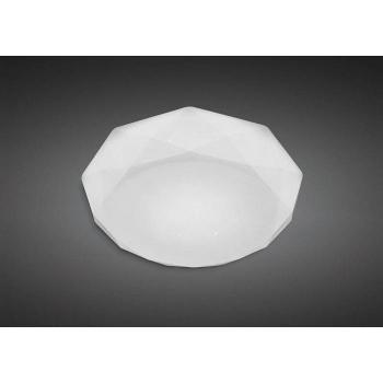 Plafón LED Empotrado Diamante 21W 3000K, 2100lm, Acrílico Blanco
