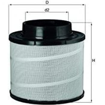Mahle Siervo filtro lx741 filtro de aire