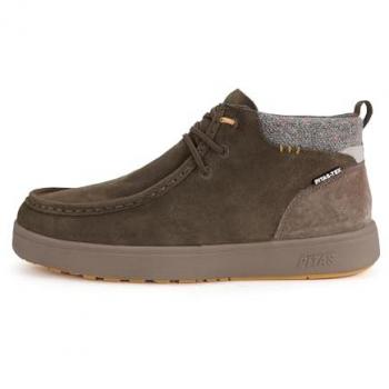 Pitas Baikal Men's Green Waterproof Easy-On Ankle Boots