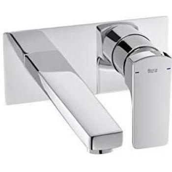 Grifo monomando empotrado lateral para lavabo L90 Roca